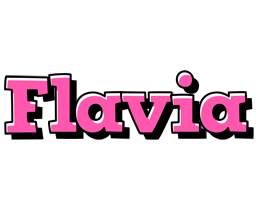 flavia girlish logo