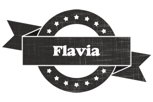 flavia grunge logo