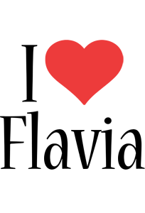 flavia i-love logo