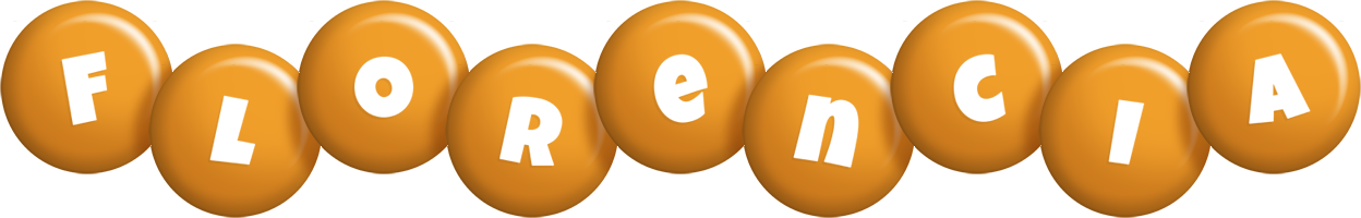 florencia candy-orange logo