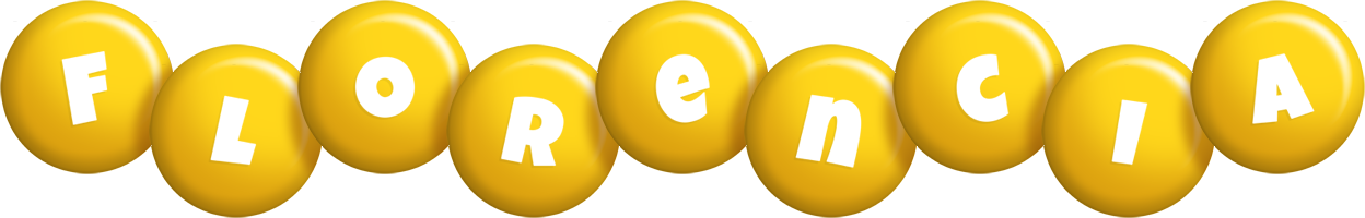 florencia candy-yellow logo