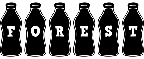 forest bottle logo