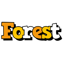 forest cartoon logo