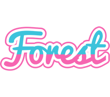 forest woman logo