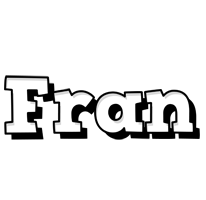 fran snowing logo