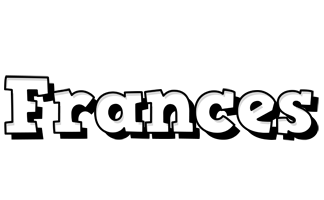 frances snowing logo