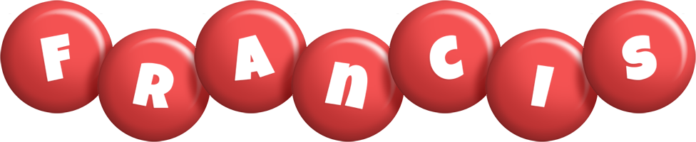 francis candy-red logo