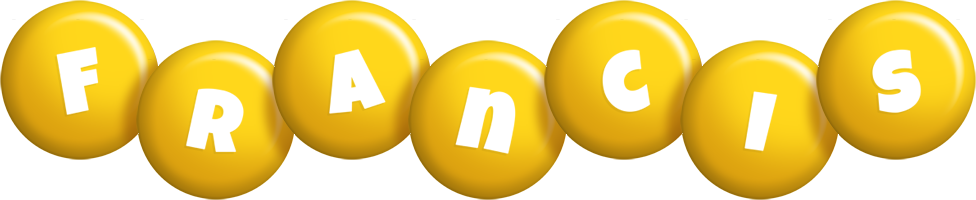 francis candy-yellow logo