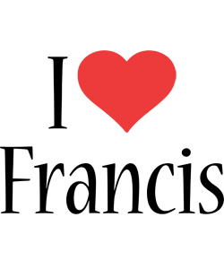 francis i-love logo