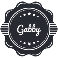 gabby badge logo