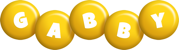 gabby candy-yellow logo