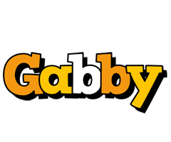 gabby cartoon logo