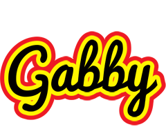 gabby flaming logo
