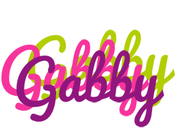 gabby flowers logo
