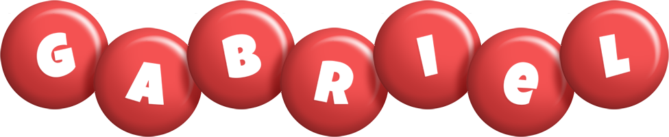 gabriel candy-red logo