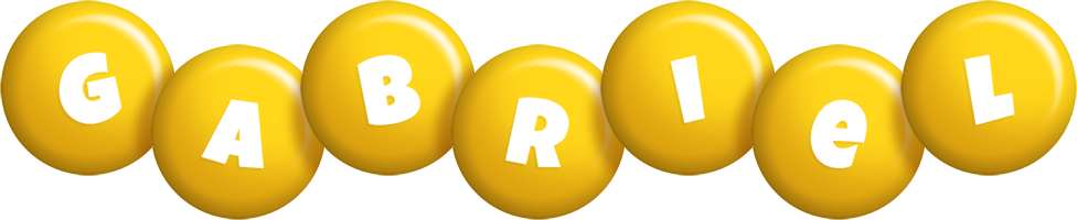 gabriel candy-yellow logo