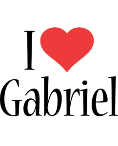 gabriel i-love logo
