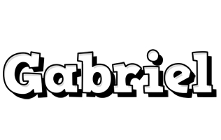 gabriel snowing logo