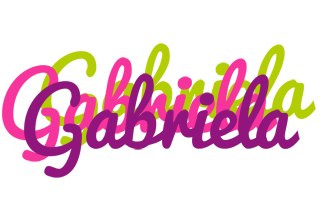 gabriela flowers logo