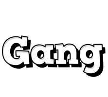gang snowing logo