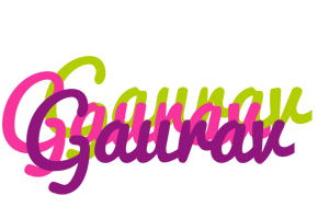 gaurav flowers logo