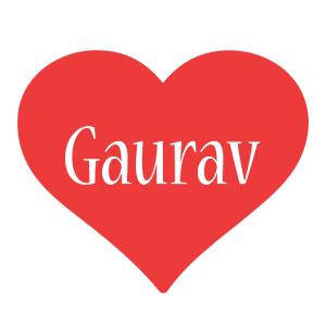 gaurav love logo