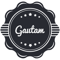 gautam badge logo