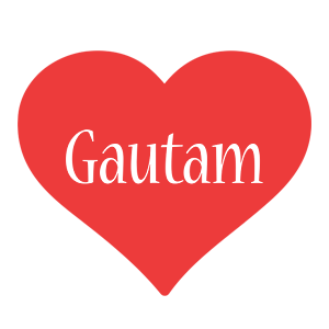 gautam love logo