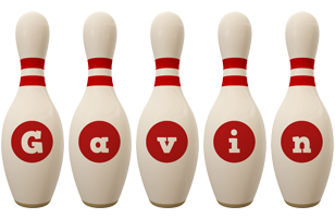 gavin bowling-pin logo