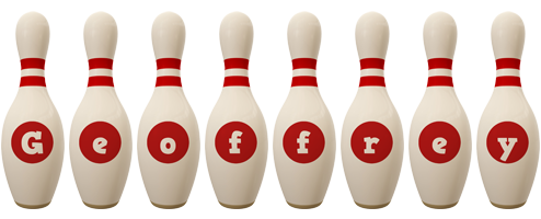 geoffrey bowling-pin logo