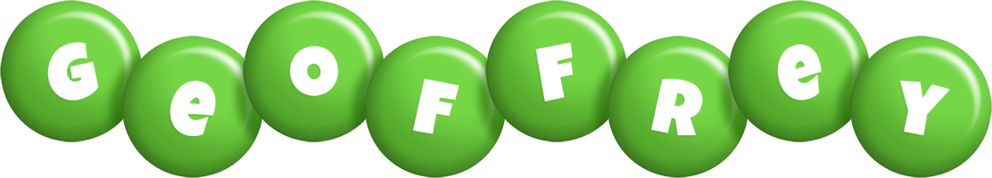 geoffrey candy-green logo