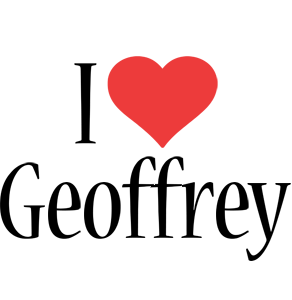 geoffrey i-love logo
