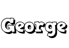 george snowing logo