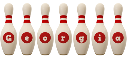 georgia bowling-pin logo