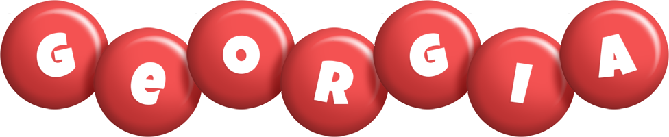 georgia candy-red logo