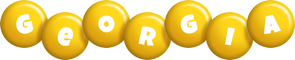 georgia candy-yellow logo