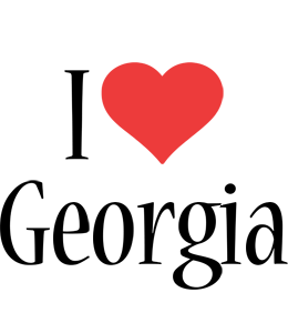 georgia i-love logo