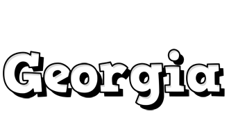 georgia snowing logo