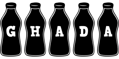 ghada bottle logo