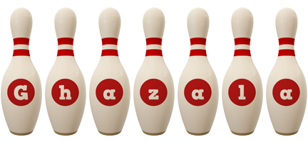 ghazala bowling-pin logo