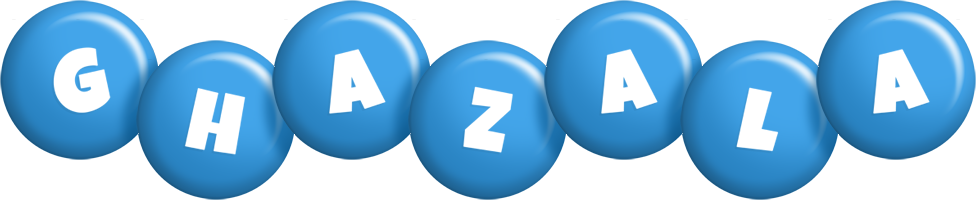 ghazala candy-blue logo