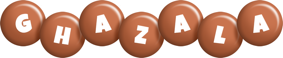 ghazala candy-brown logo