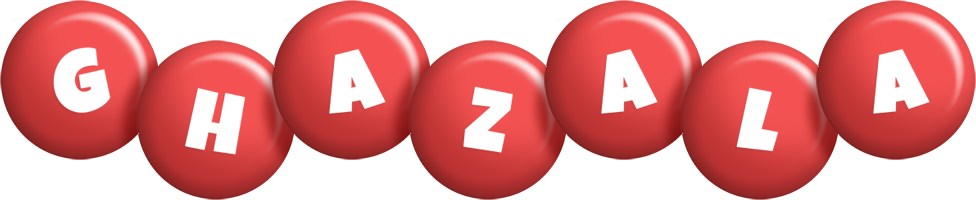 ghazala candy-red logo