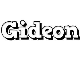 gideon snowing logo