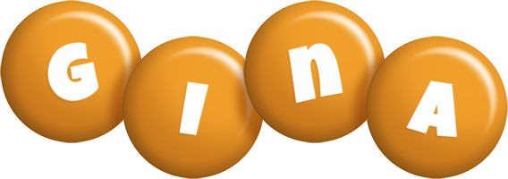 gina candy-orange logo