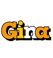 gina cartoon logo