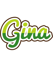 gina golfing logo
