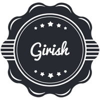 girish badge logo