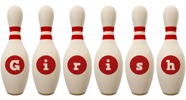 girish bowling-pin logo