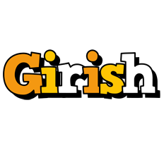 girish cartoon logo